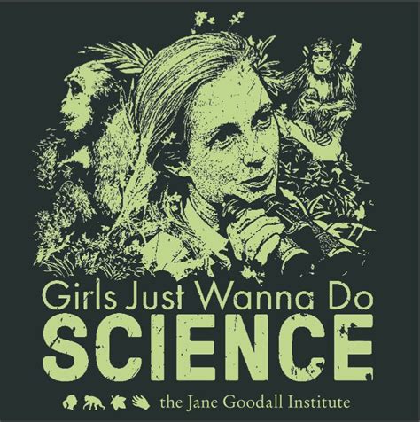 Jane Goodall Women In Science Poster Drawing And Illustration Art