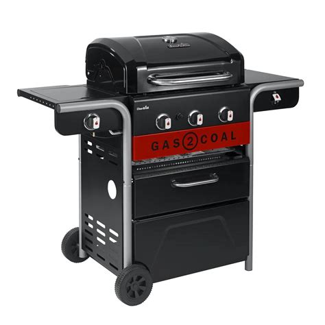 Char Broil 3 Burner Gas2coal 20 Hybrid Gas And Charcoal Bbq Bbq Land