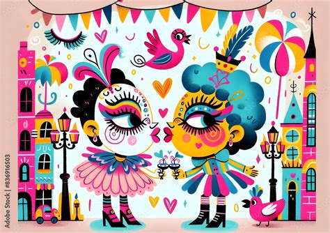 Ilustração do Stock Día del Orgullo Gay Gay Orgullo flag arcoiris unicornio llama