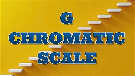 G Chromatic Scale For Trombone Youtube