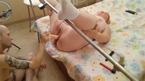 Torments Pussy With Sex Toys Jerks Off And Cums On Pussy