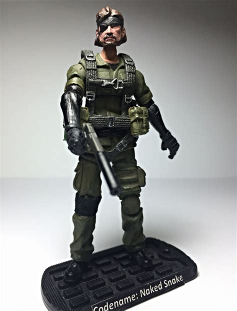 Mgs Snake Eater Naked Snake Scale Metal Gear Solid Custom