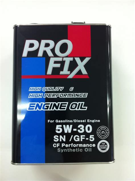 Profix 5W-30 (API SN ILSAC GF-5) - Profix - Форум oil-club.ru - Выбор ...