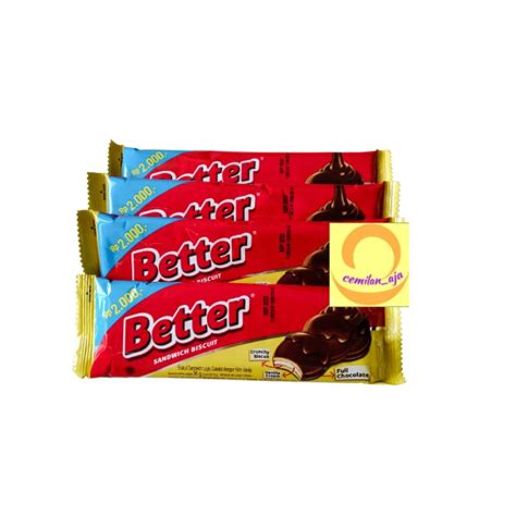 Jual BETTER FUN BITES BESAR SANDWICH BISCUIT VANILLA CREAM BISKUIT