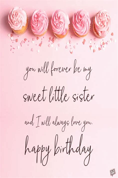 Short Happy Birthday Sister Quotes - ShortQuotes.cc