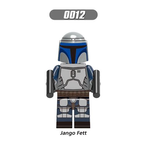 Construir Rompecabezas Star Wars Rey Luke Skywalker Jango Fett