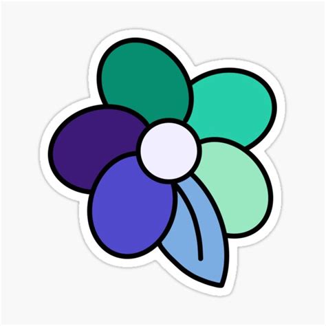 New Gay Mlm Nblm Pride Flag Flower Merch Sticker For Sale By