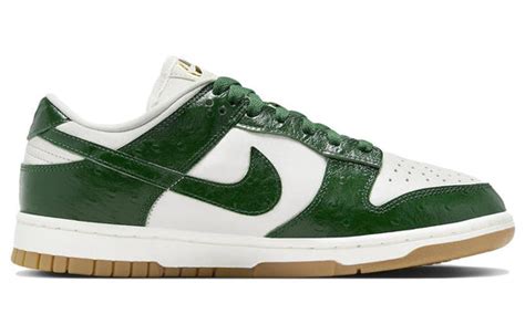 Wmns Nike Dunk Low Lx Gorge Green Ostrich Fj2260 002 Kicks Crew