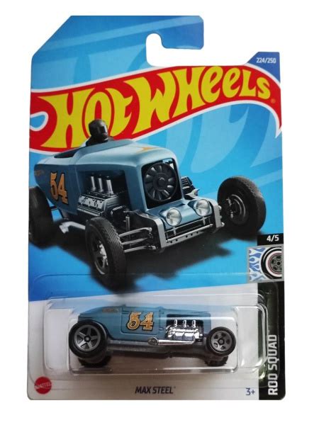 HCT Машинка металлическая игрушка Hot Wheels коллекционная модель MAX STEEL серый купить на