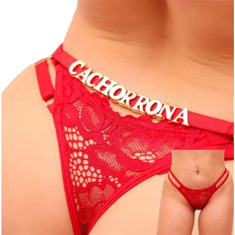 Calcinha Lingerie Personalizavel Langerie Sexy Shopee Brasil