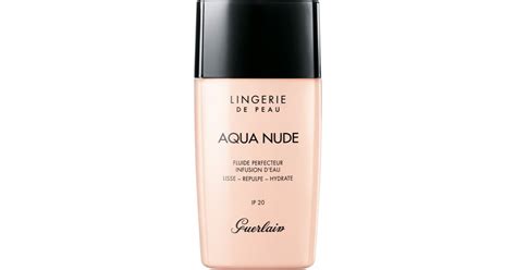GUERLAIN Lingerie de Peau Aqua Nude Water Infused Perfecting Fluid лек хидратиращ фон дьо тен