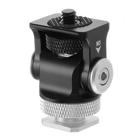 Magic Arm Ballhead Hot Shoe Screw Mount Adjustable Adapter For Canon Nikon Sony Photography