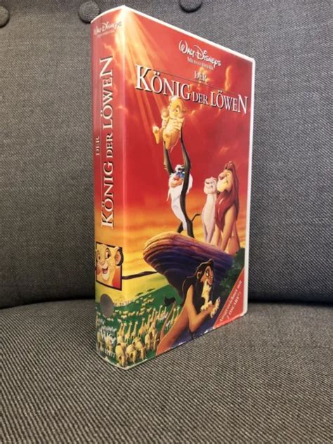 Vhs The Lion King Der K Nig Der L Wen Original Version M Hologramm