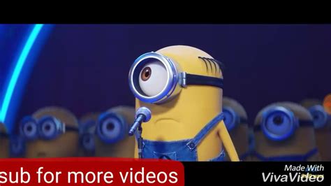 Minion karaoke song.... - YouTube