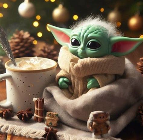 Baby Yoda Hot Coca