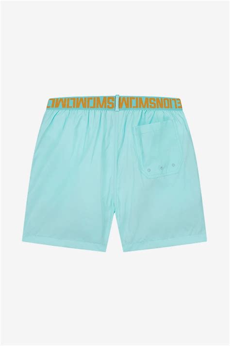 Malelions Venetian Swimshort Blauw Light Op Mike S Just For Men