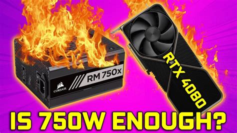 RTX 4080 4090 Power Supply Requirements Minimum PSU Wattage YouTube