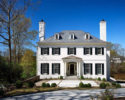 White Houses With Black Trim Exteriors Monica Benavidez