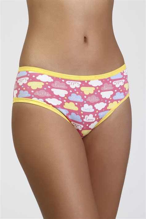 A 41 TANGA EM COTTON ESTAMPADO TEEN INFANTIL Kade Lingerie