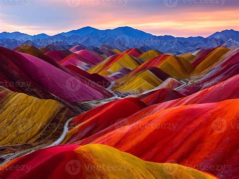 Colorful Mountains Stock Photos, Images and Backgrounds for Free Download