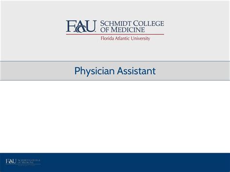 Ppt Physician Assistant Powerpoint Presentation Free Download Id