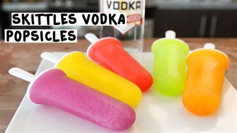 Skittles Vodka Popsicles Tipsy Bartender