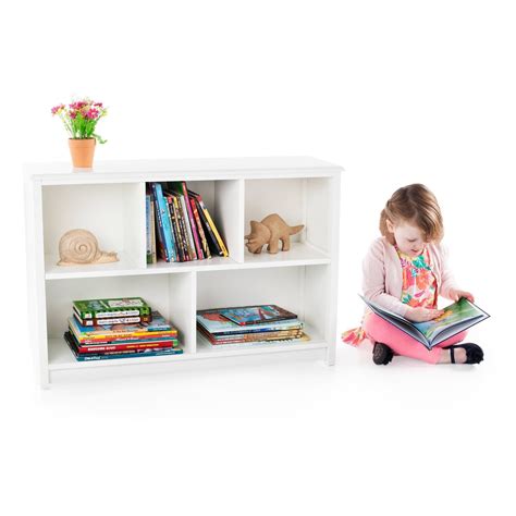 Kids Bookshelf White Guidecraft Brown Bookshelves Kids Kids