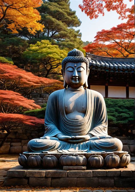 Seokguram Buddha statue inside Bulguksa Temple by 용작가 - Playground