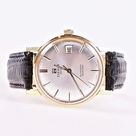 Armbandsur Herr Tissot Seastar Automatic Talets Andra H Lft