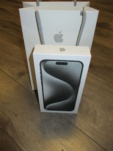 Brand New Apple Iphone Pro Max Gb White Titanium Factory