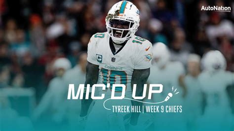 Mic'd Up with Tyreek Hill: Week 9 vs. Chiefs