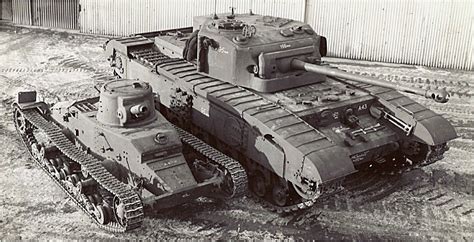 The Evolution Of British Infantry Tanks The Matilda I And Black Prince