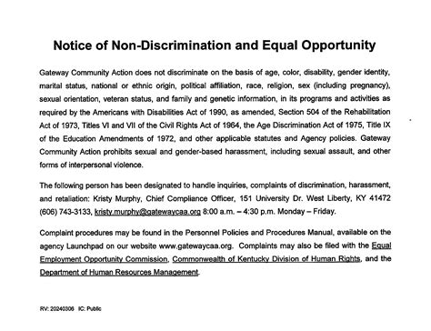 Filing a Title VI Complaint: Procedures and Requirements 17