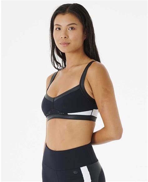 Rip Curl Mirage Ultimate Bralette Bikini Top Wsw Schwarz Ab