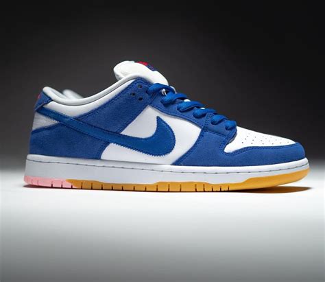 Nike Sb Dunk Low Pro Prm La Dodgers Deep Royal Blue