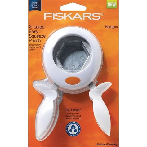 Fiskars Hexagon Squeeze Punch Extra Large