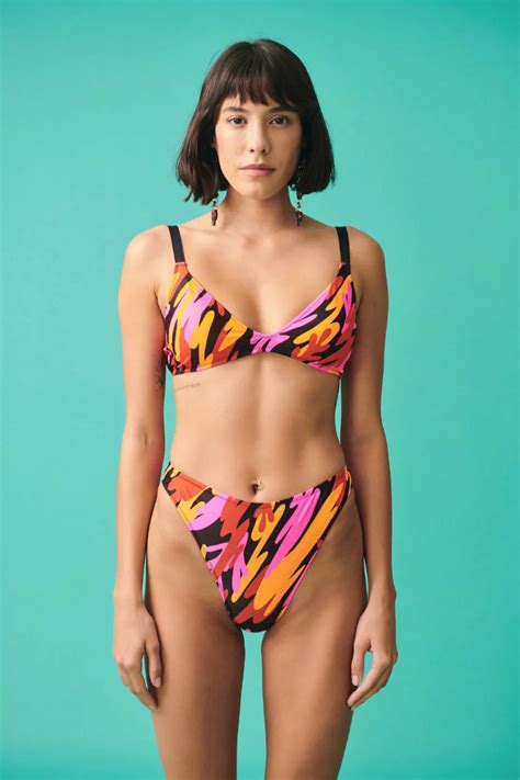 PCP Capri Party Bikini Slip Ψηλόμεσο Orange Skroutz gr