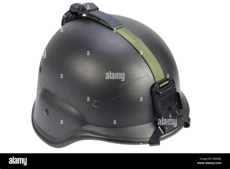 Army Kevlar Helmet Isolated Stock Photo Alamy