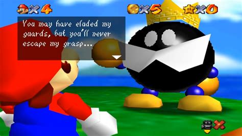 Super Mario 64 O Destino Cruel De King Bob Omb