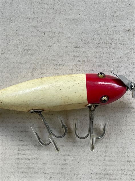 Rare Creek Chub Injured Minnow, Wooden, Tack Eyes - Etsy