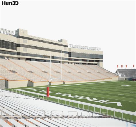 Lane Stadium 3D model - Download Stadium on 3DModels.org