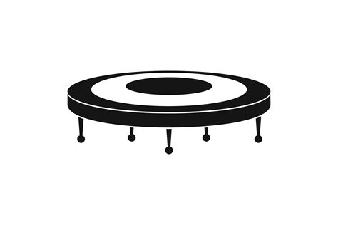 Jump Trampoline Icon Simple Style By Anatolir Thehungryjpeg