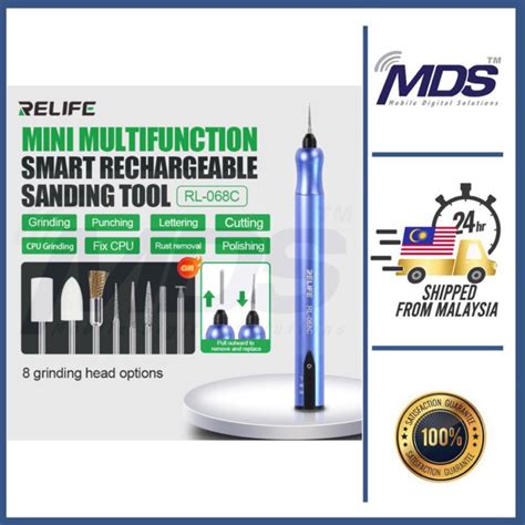 Relife Rl C Mini Multifunction Smart Rechargeable Sanding Tool Pen