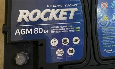 Rocket Car Battery, Car Accessories, Accessories on Carousell