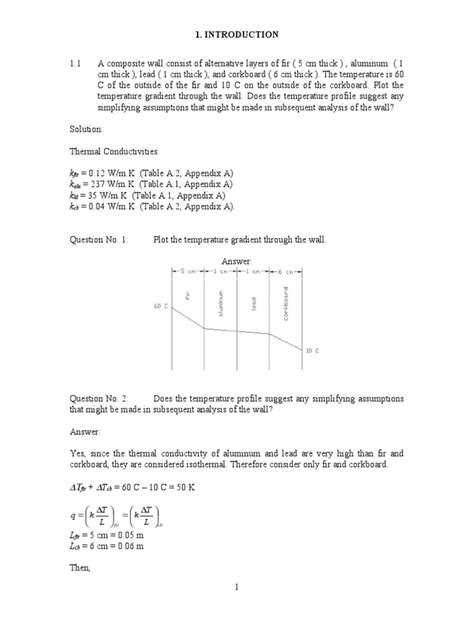 Solved Problems in Heat Transfer | PDF | Second Law Of Thermodynamics ...