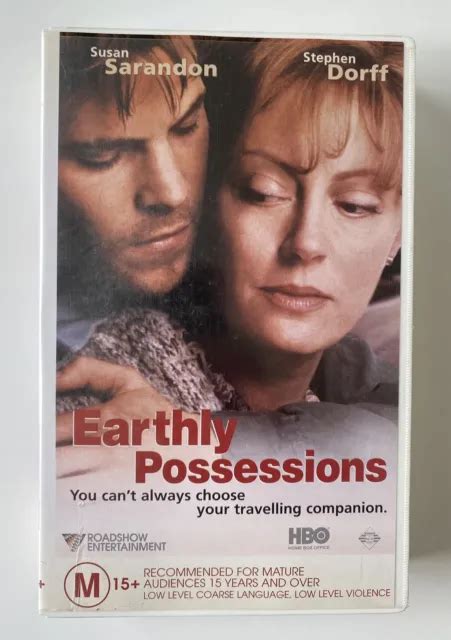 EARTHLY POSSESSIONS VHS Roadshow Video Big Box Ex Rental Tape 1999 TV