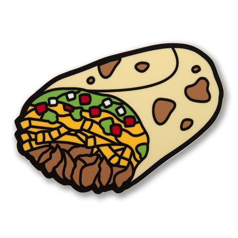 Cali Burrito Sticker