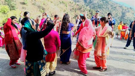 Pahari Dhol Band Baje Dance Desi Dance Dhamaka Himachali Culture