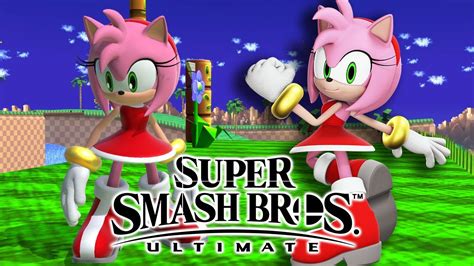 Amy Rose Super Smash Bros Ultimate Mod YouTube