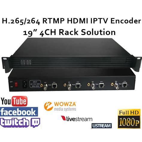 Ch H Sdi Video Encoder Support Rtmp For Live Broadcasting